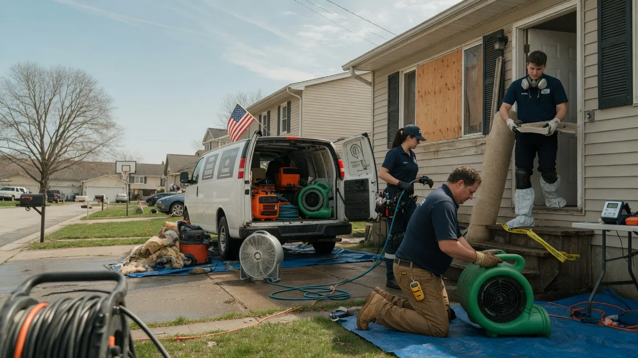 Water Damage Restoration in Mattawan, MI near me